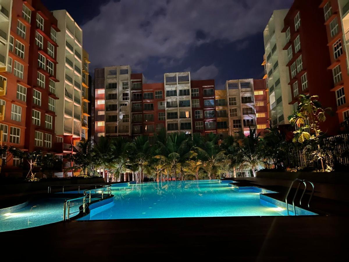 Studio Apt With Rooftop Panoramic Views @ Dabolim Vāsco Da Gāma Eksteriør billede